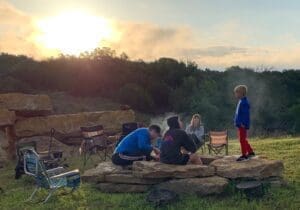 Lake Godstone Top of Dam Camping