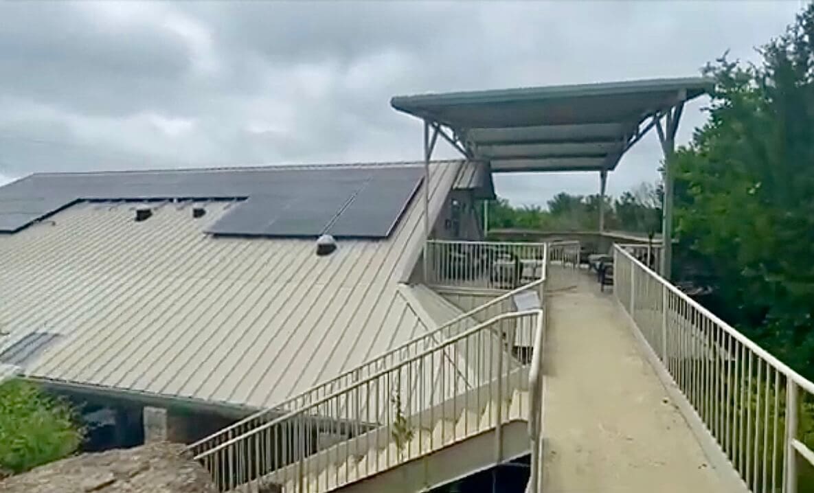 Lake Godstone Solar Energy System and Upper Deck