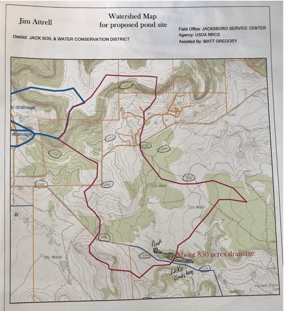 Lake Godstone Waterways Dry Branch Creek Watershed